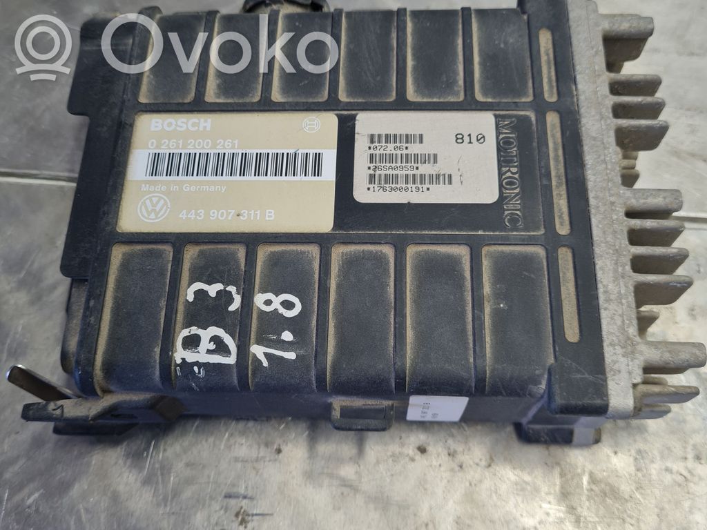Engine control unit/module   0261200261,443907311B