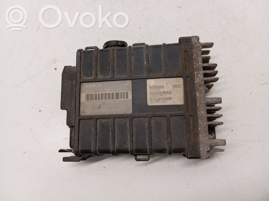 Engine control unit/module   443907403G,0280000739