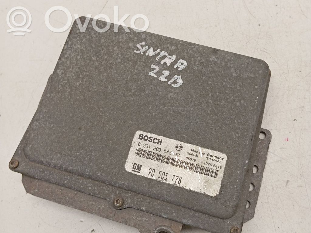 Engine control unit/module   90505778,26SA4442,0261203548