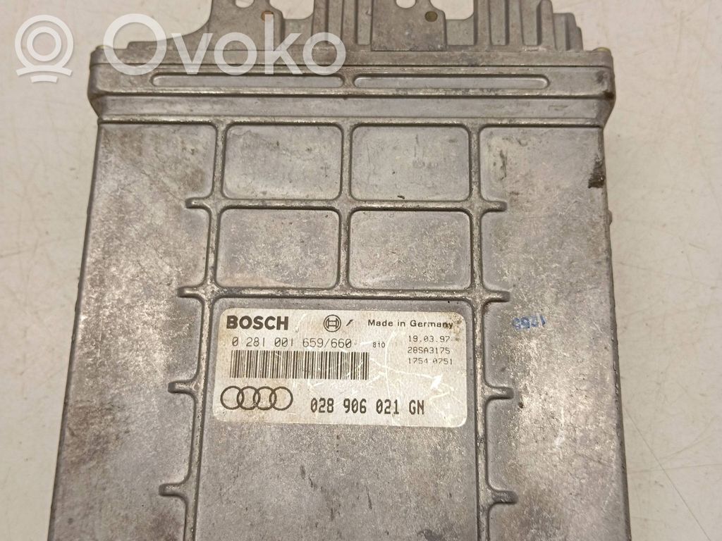 Engine control unit/module   028906021GN,28SA3175,0281001659