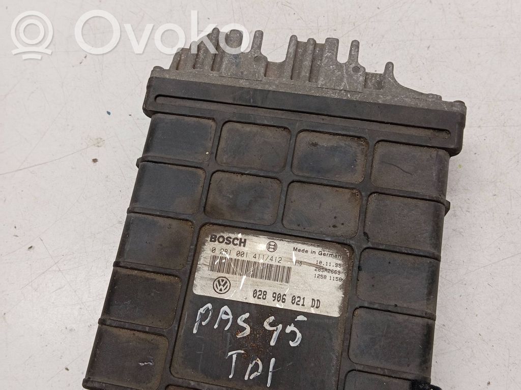 Engine control unit/module   028906021DD,0281001411