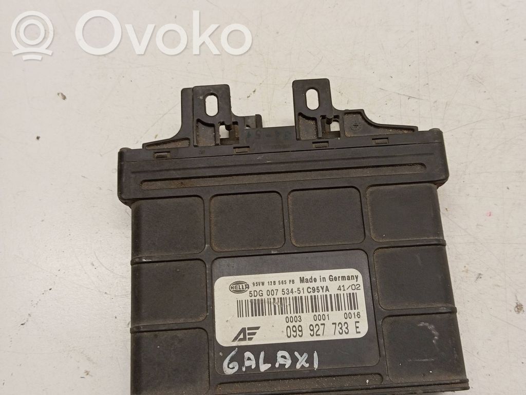 Volkswagen Sharan Engine control unit/module ECU 
