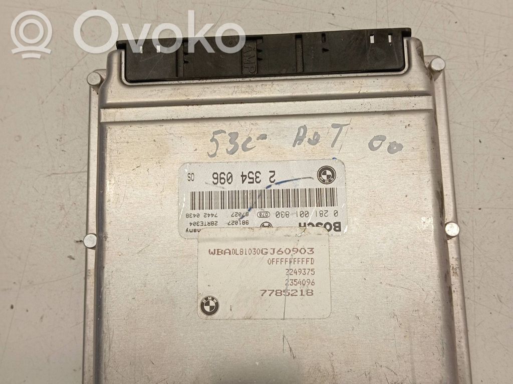BMW 5 E39 Engine control unit/module 