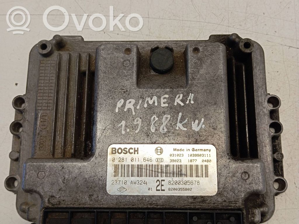 Nissan Primera Engine control unit/module 