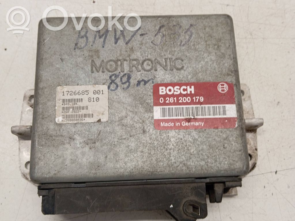 Engine control unit/module   0261200179