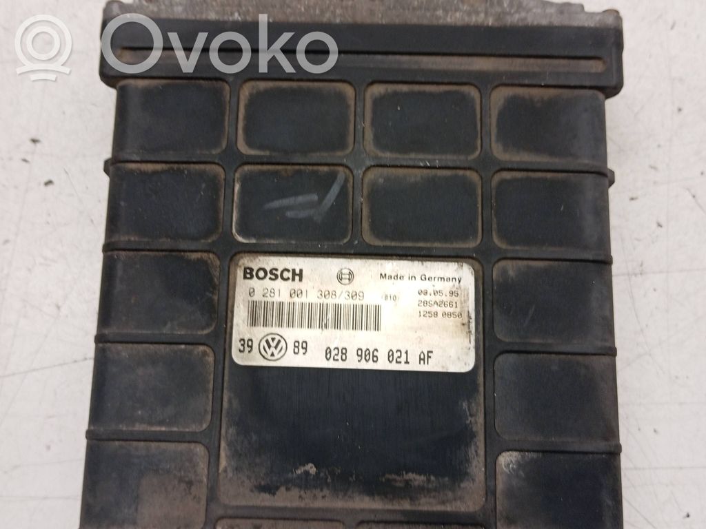Volkswagen PASSAT B5 Engine control unit/module 