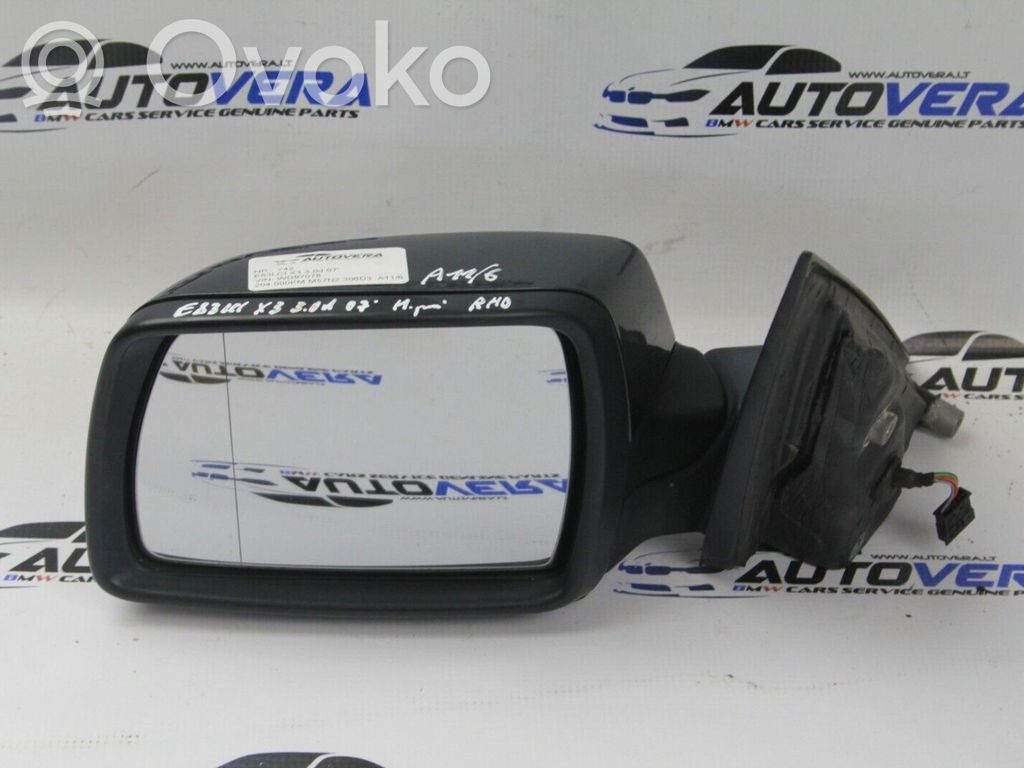 BMW X3 E83 Front door electric wing mirror 