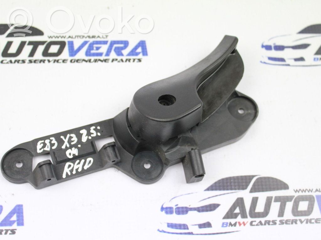 BMW X3 E83 Engine bonnet (hood) release handle 