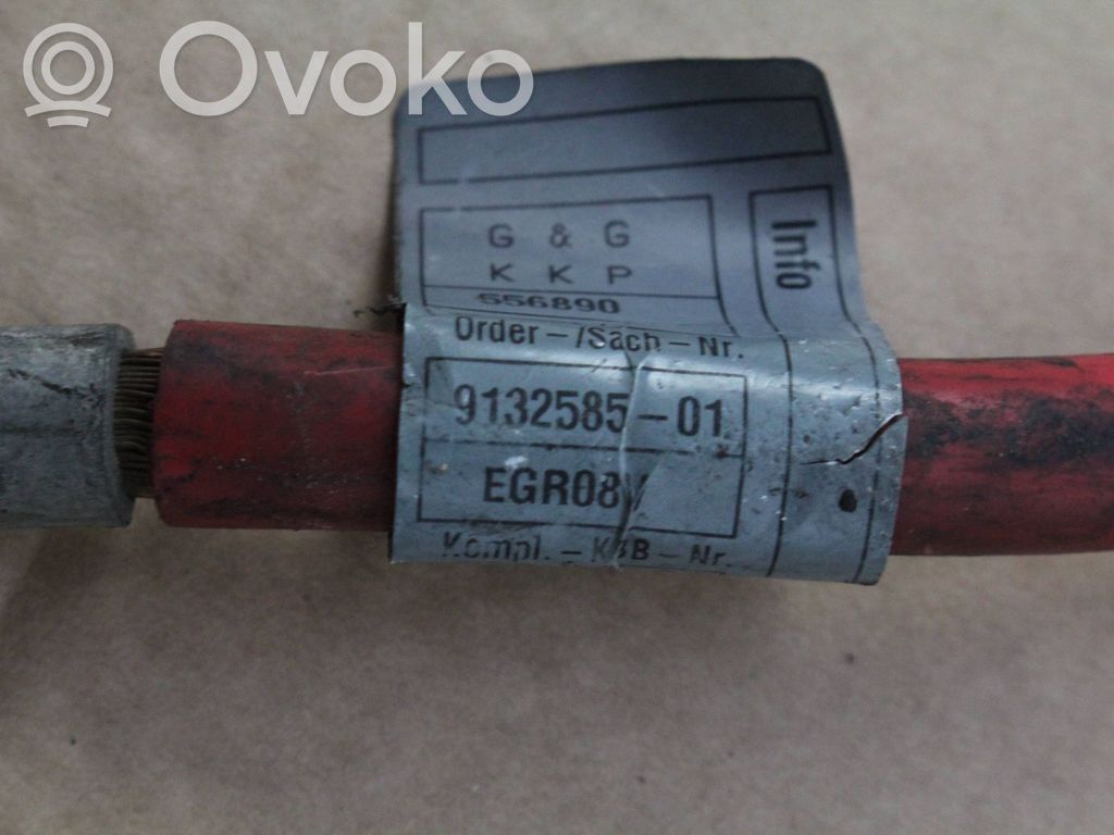 BMW 6 E63 E64 Pluskabel Batterie 
