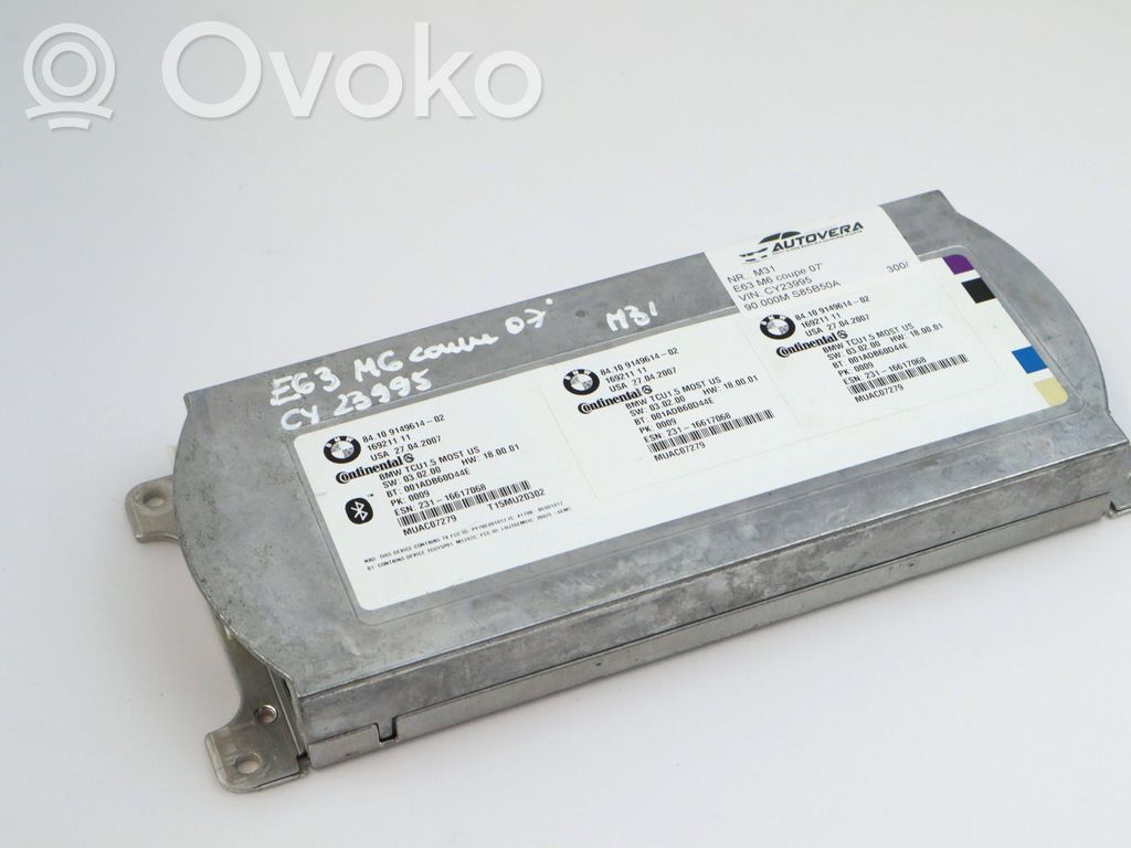 Bluetooth control unit module   9149614,16921111,001ADB60D44E