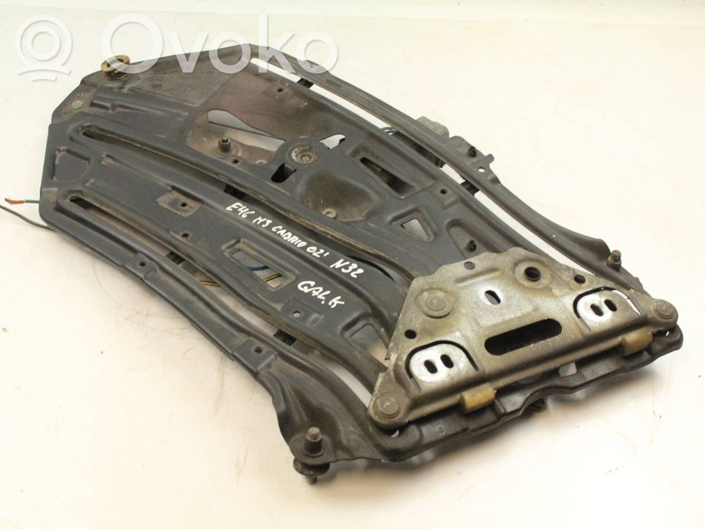 BMW 3 E46 Rear door window regulator with motor 