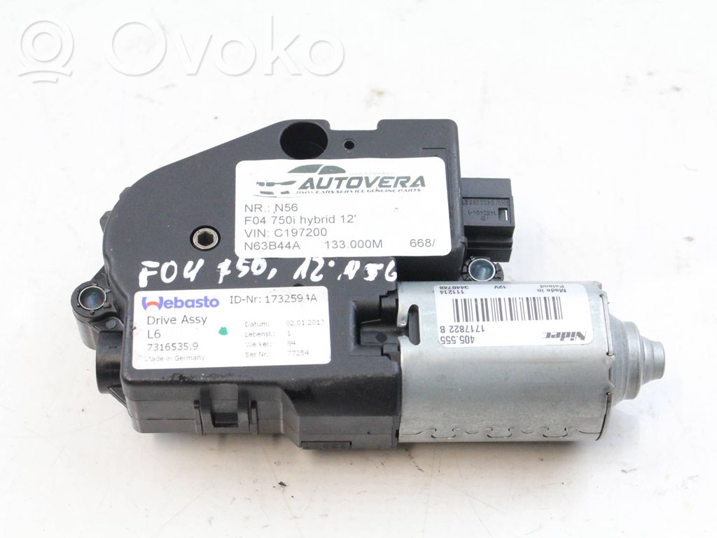 BMW 7 F01 F02 F03 F04 Sunroof motor/actuator 