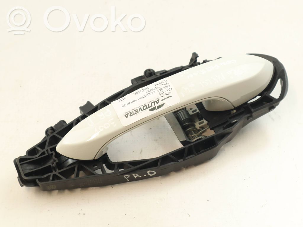 Klamka zewnętrzna drzwi   9881776,5A65DC7,01030672008