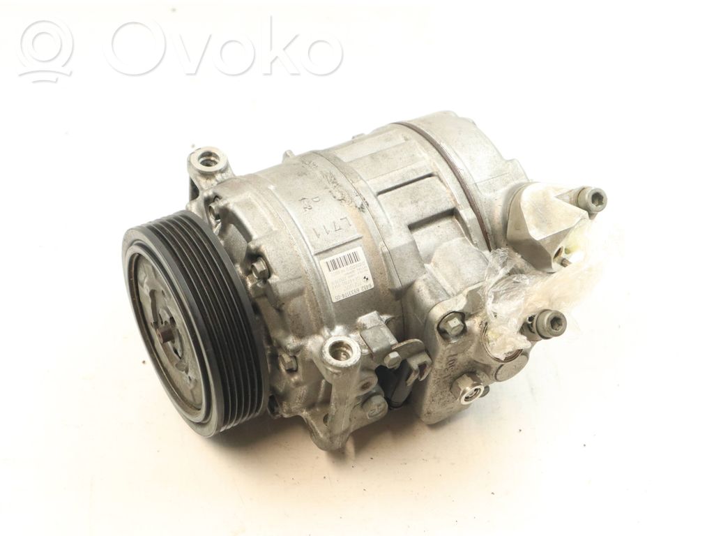 BMW 3 E92 E93 Ilmastointilaitteen kompressorin pumppu (A/C) 