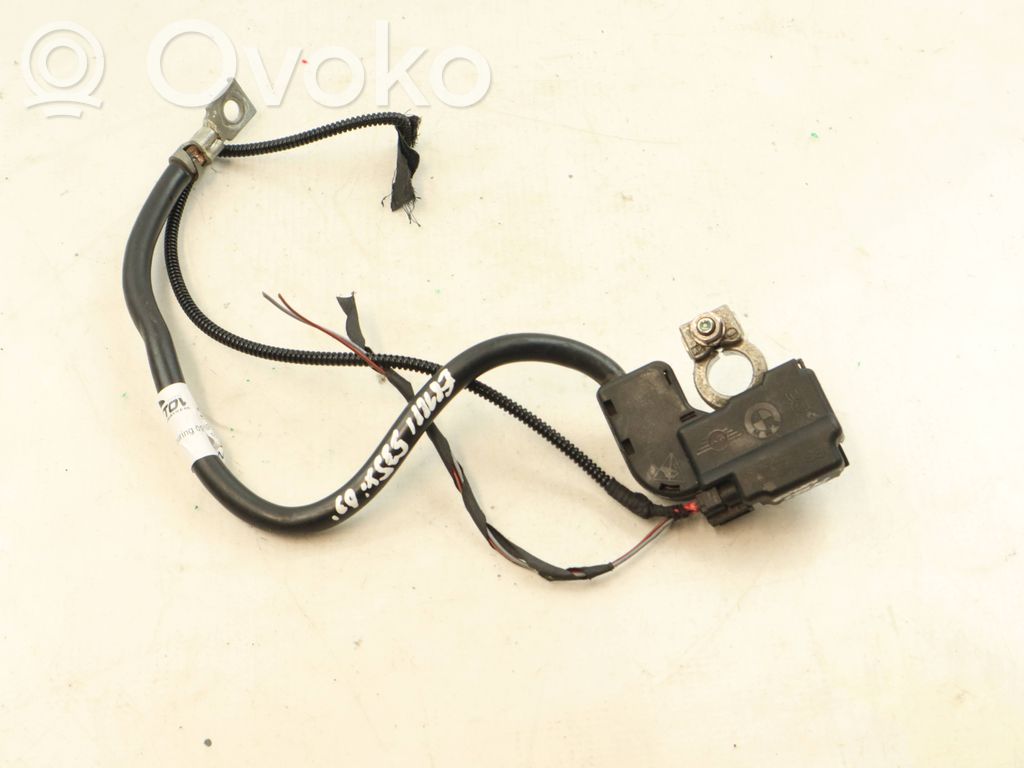 BMW 5 E60 E61 Minusinis laidas (akumuliatoriaus) 