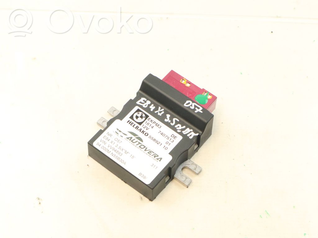 BMW X1 E84 Unidad de control/módulo de la bomba de inyección de combustible 