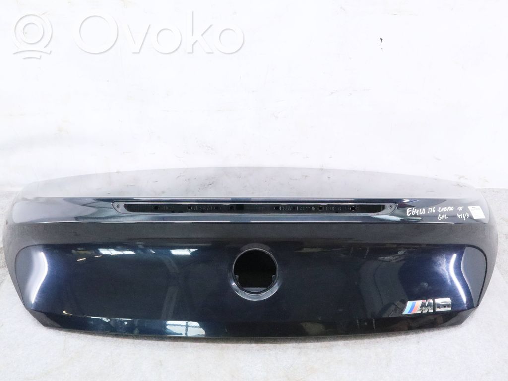 BMW M6 Puerta del maletero/compartimento de carga 