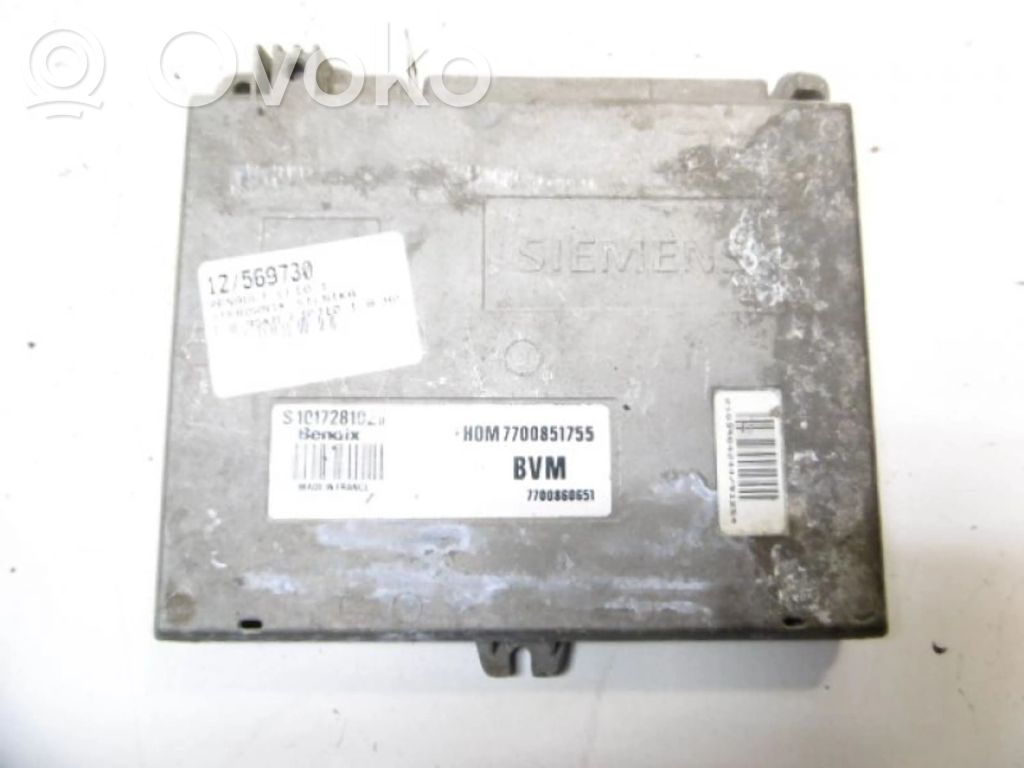 Renault Clio I Engine control unit/module ECU 