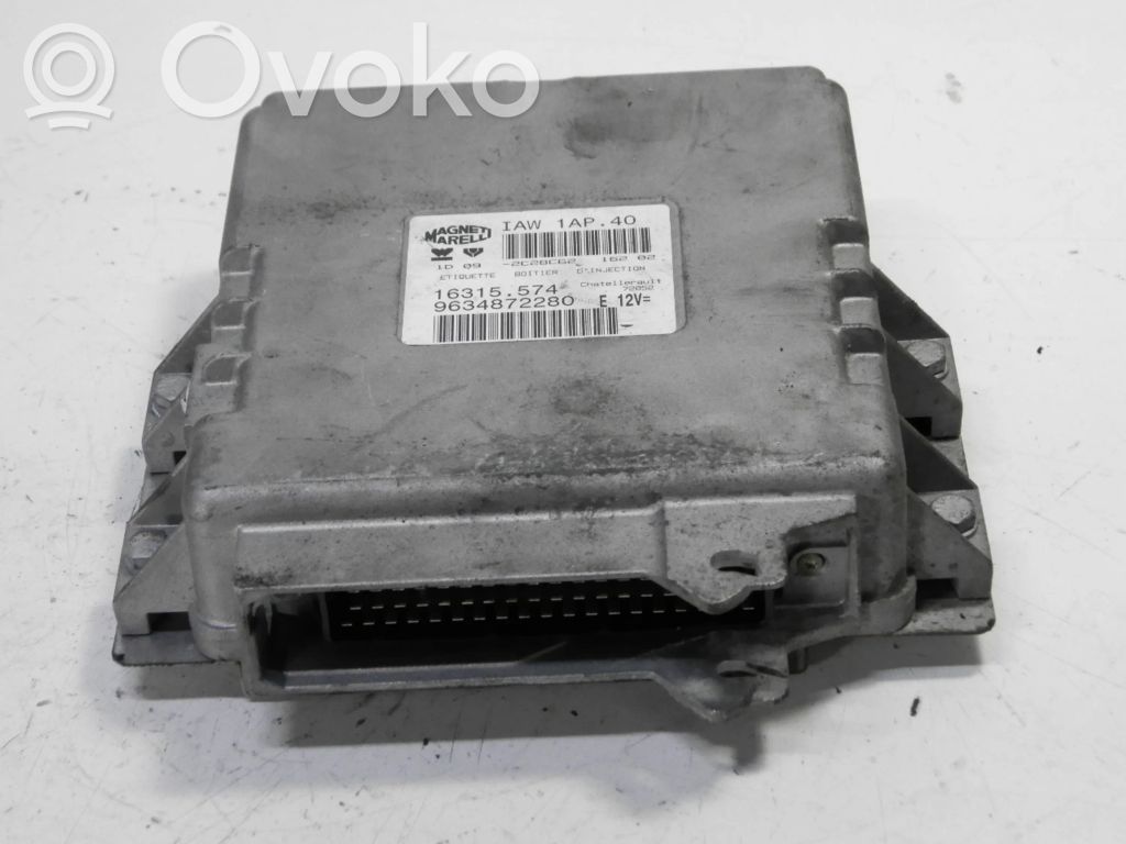 Engine control unit/module ECU   9634872280,9634872280