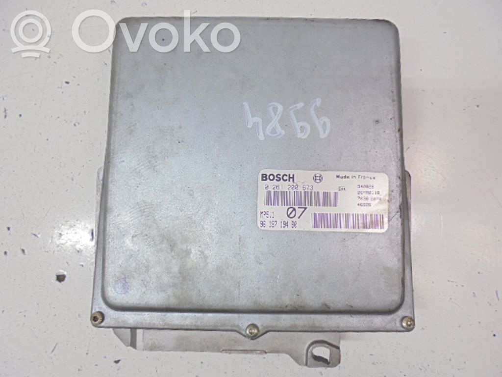 Engine control unit/module ECU   9619719480,9619719480