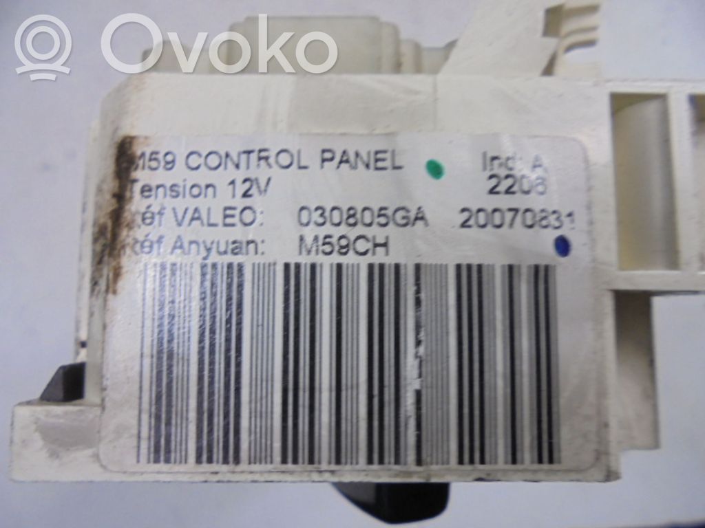 Citroen Berlingo Unitate control aer condiționat/încălzire 