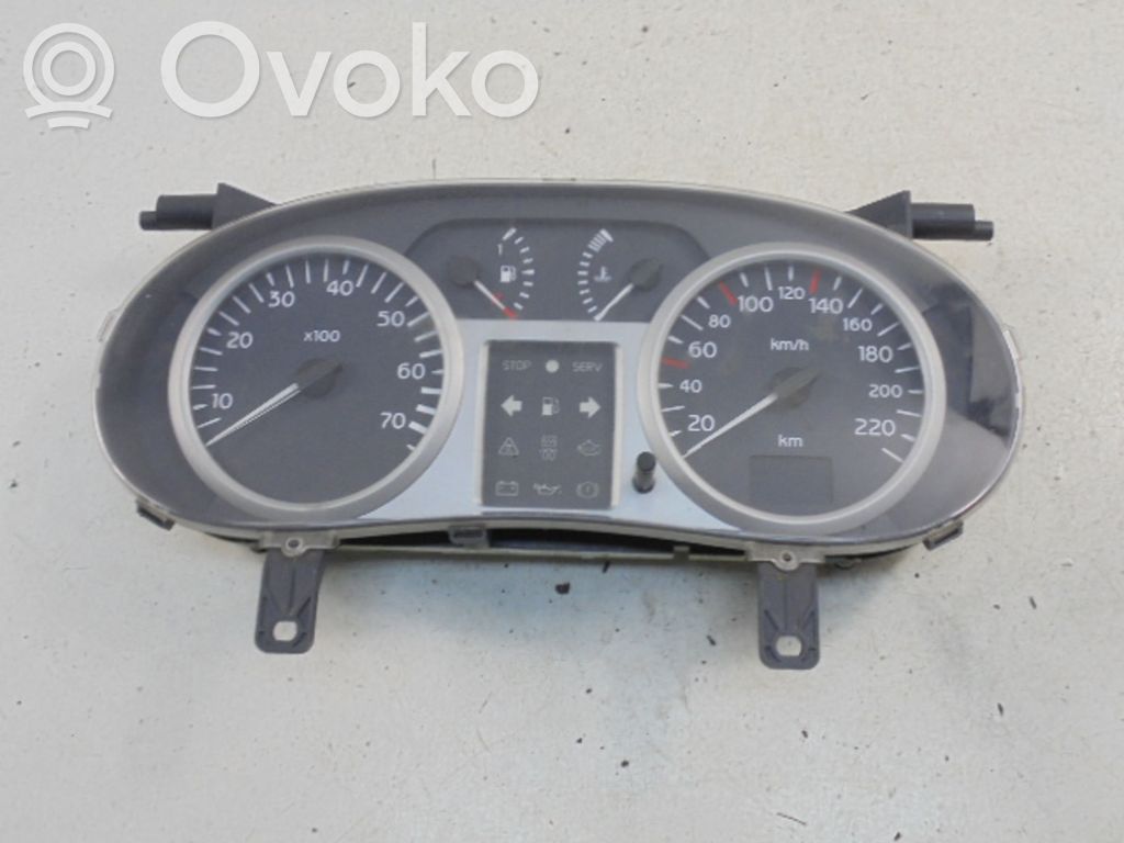 Renault Clio II Speedometer (instrument cluster) 