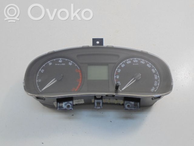 Skoda Fabia Mk2 (5J) Spidometrs (instrumentu panelī) 