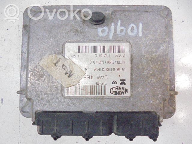 Engine control unit/module ECU   51761337,51761337
