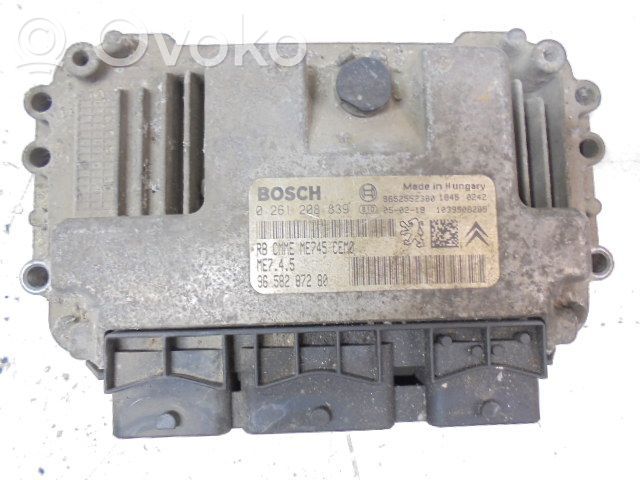 Peugeot 206 CC Engine control unit/module ECU 