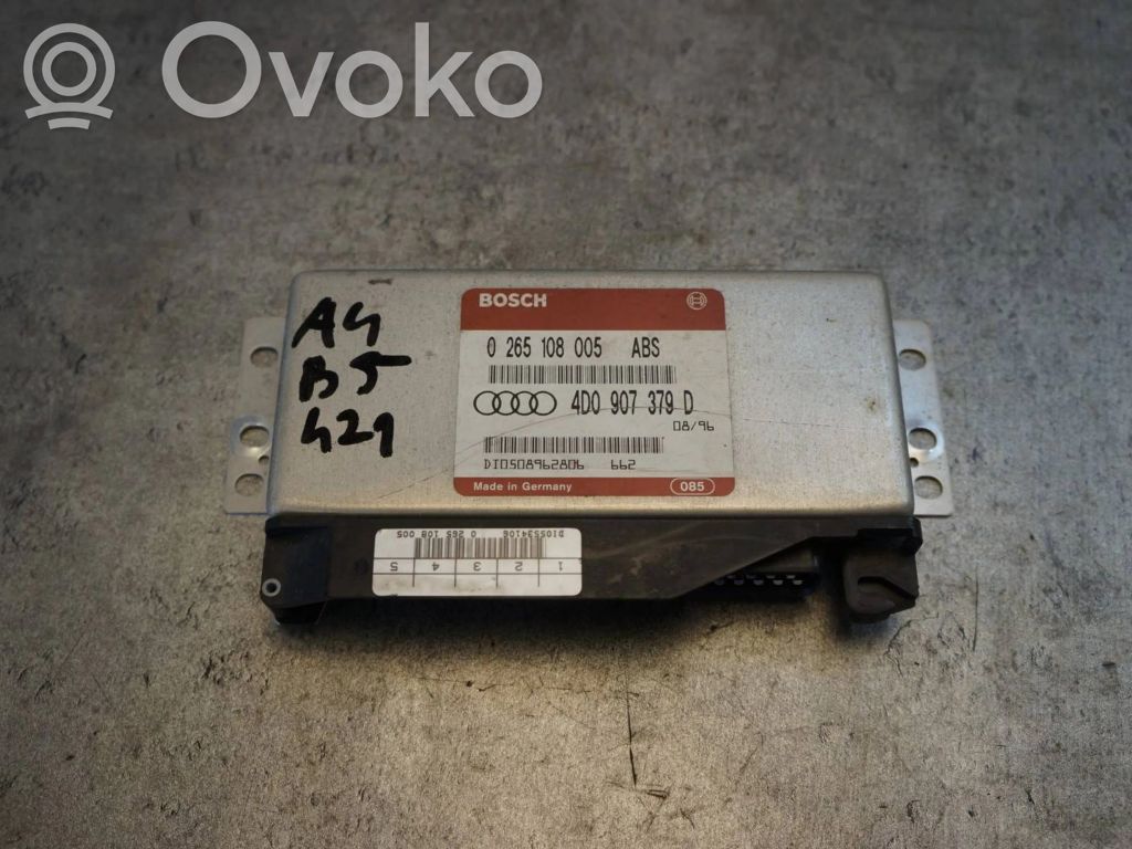 Unidad de control/módulo del ABS   4D0907379D,0265108005