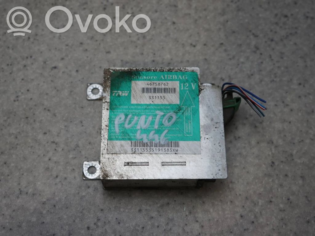 Fiat Punto (188) Gaisa spilvenu vadības bloks 
