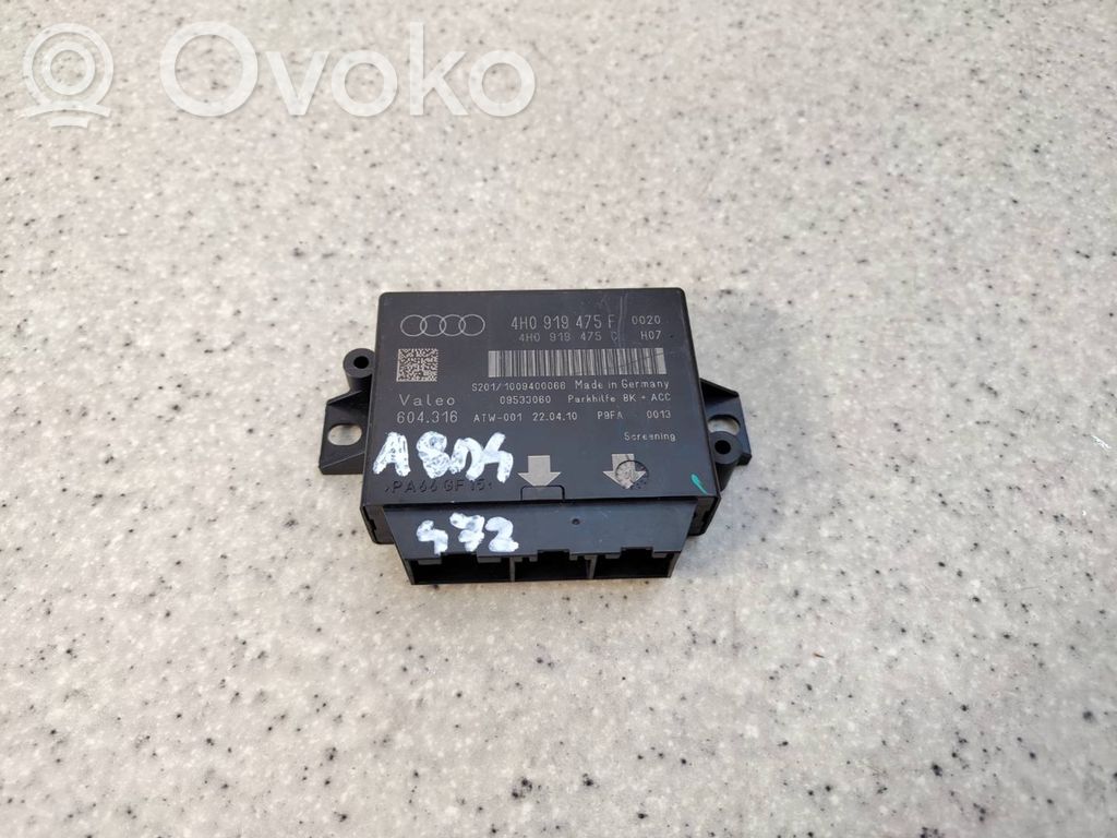 Audi A8 S8 D4 4H Parking PDC control unit/module 