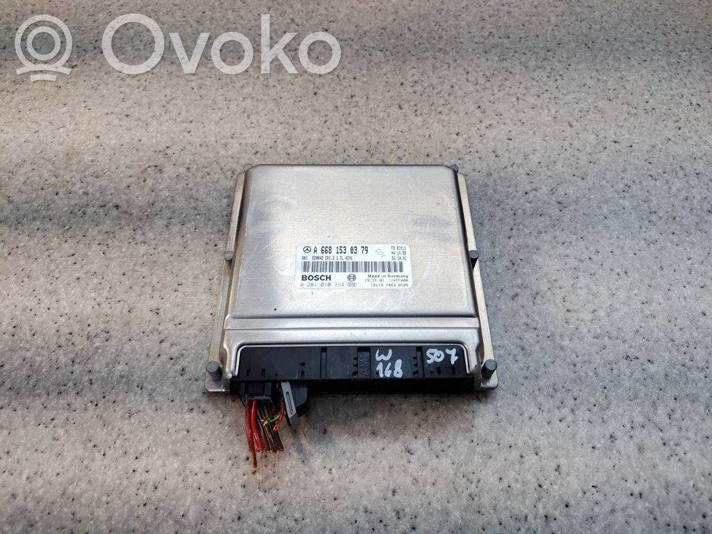 Mercedes-Benz A W168 Komputer / Sterownik ECU silnika 