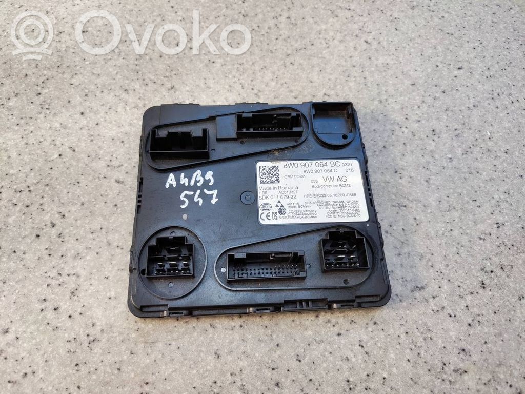 Audi A4 S4 B9 Moduł / Sterownik komfortu 
