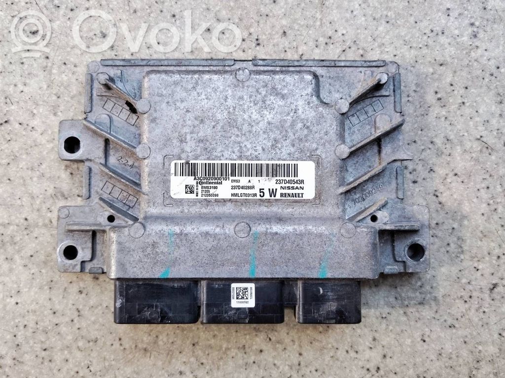 Engine control unit/module ECU   237D40288R59,237D40288R