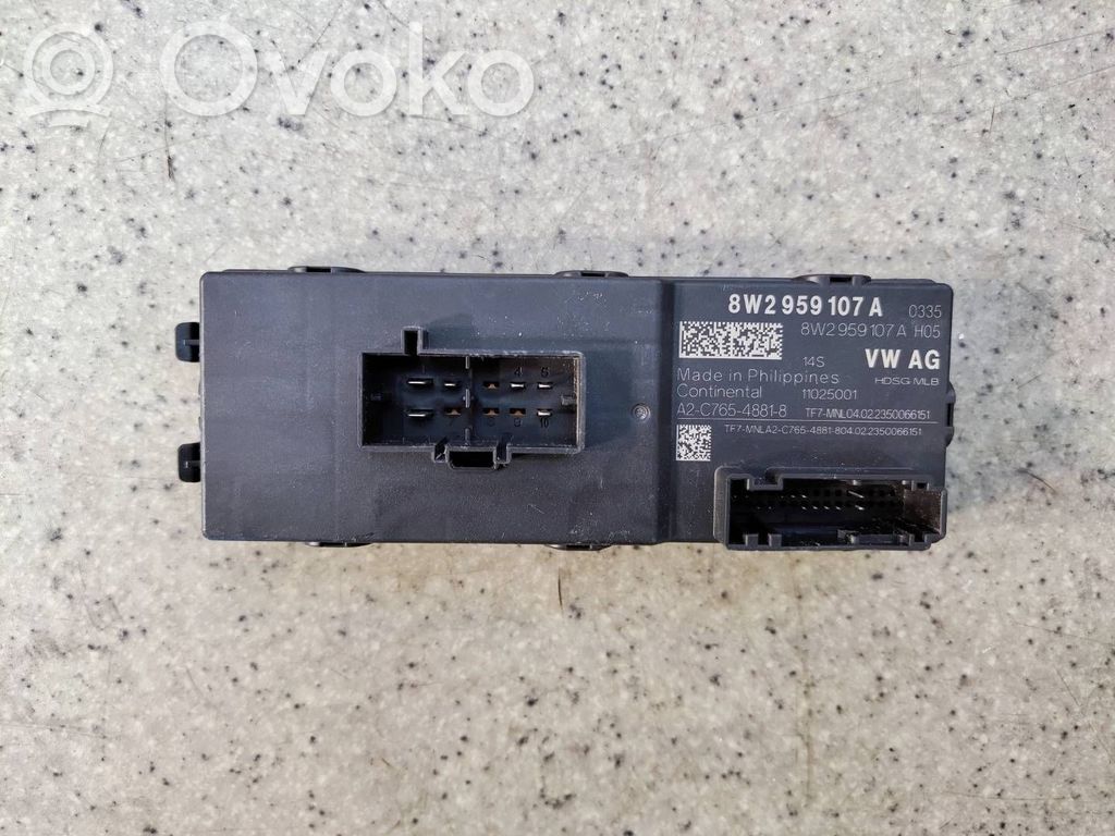 Audi A6 S6 C8 4K Tailgate/trunk control unit/module 