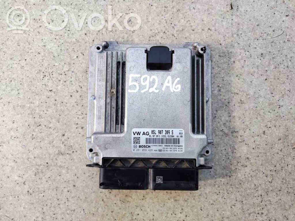 Audi A6 S6 C8 4K Unidad de control/módulo ECU del motor 