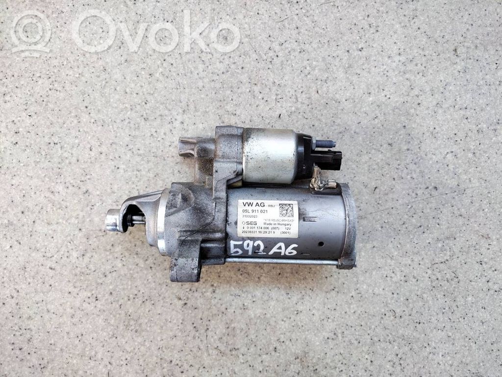 Audi A6 S6 C8 4K Motor de arranque 