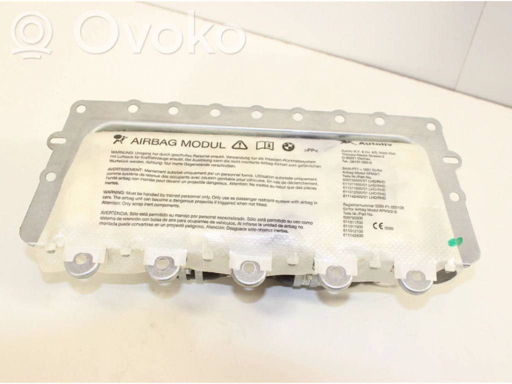BMW 5 F10 F11 Poduszka powietrzna Airbag pasażera 
