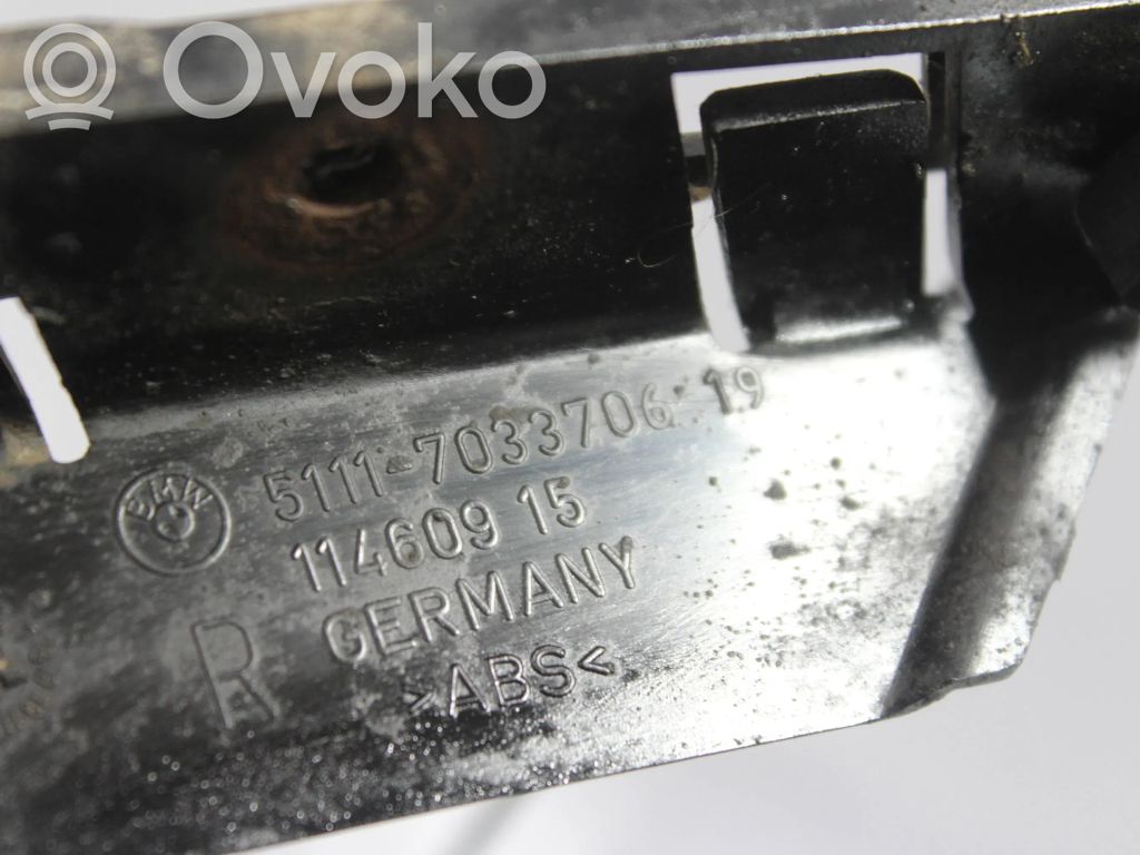 BMW 5 E60 E61 Front bumper mounting bracket 