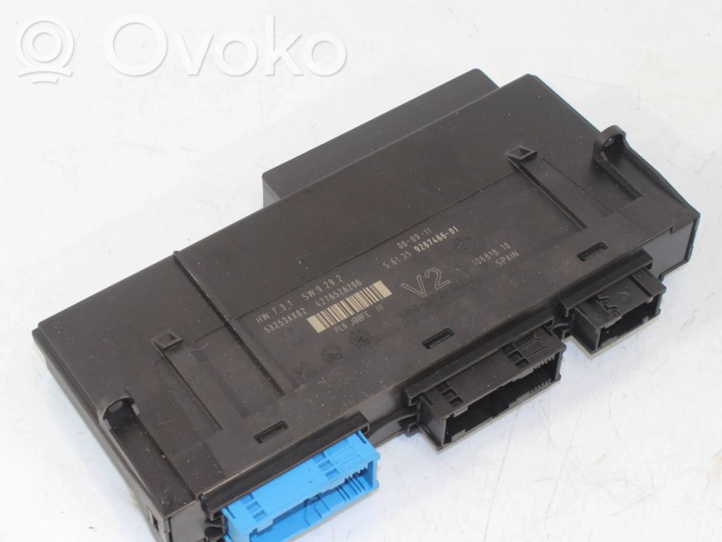 BMW 5 F10 F11 Moduł / Sterownik komfortu 