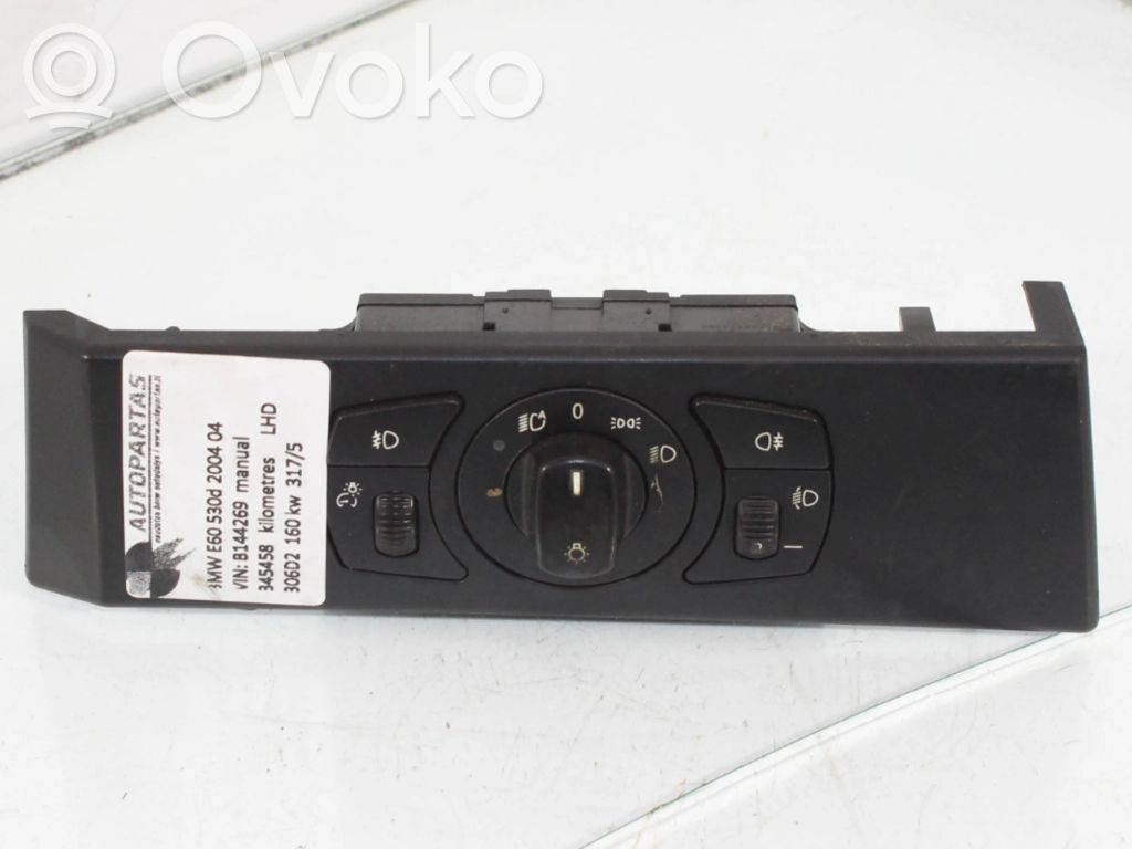 BMW 5 E60 E61 Light switch 