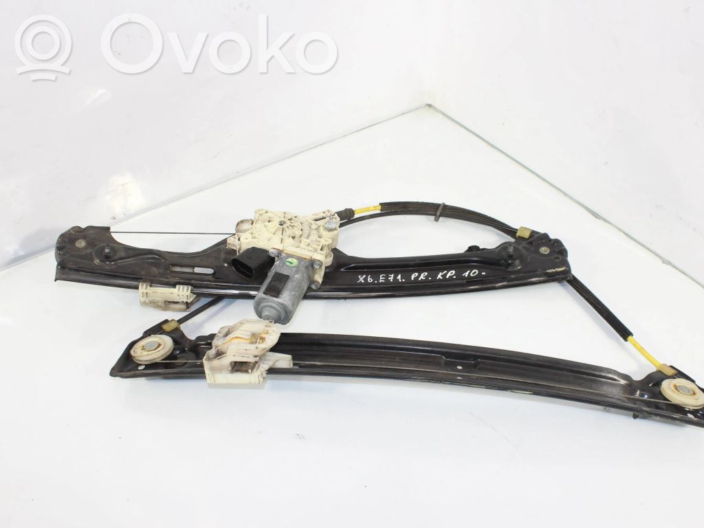BMW X6 E71 Front door window regulator with motor 