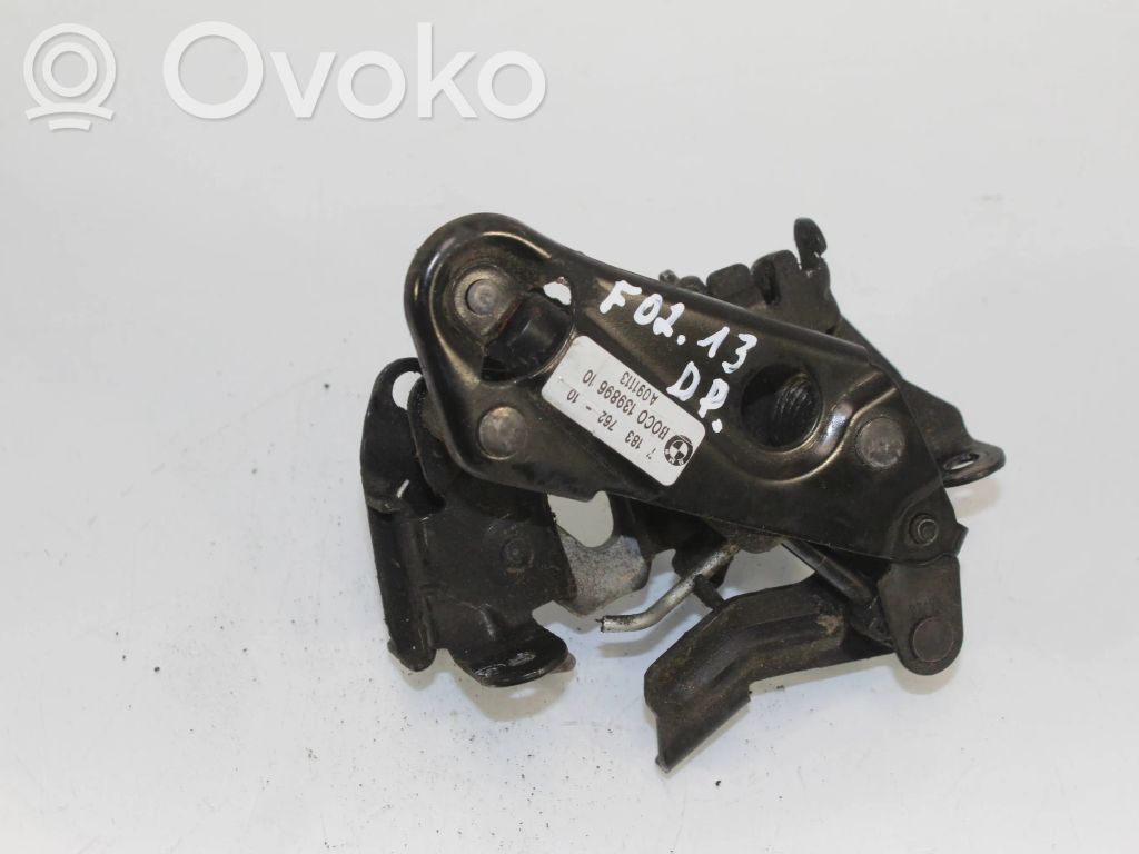 Zamek pokrywy przedniej / maski silnika   7183762,A091113,13989610