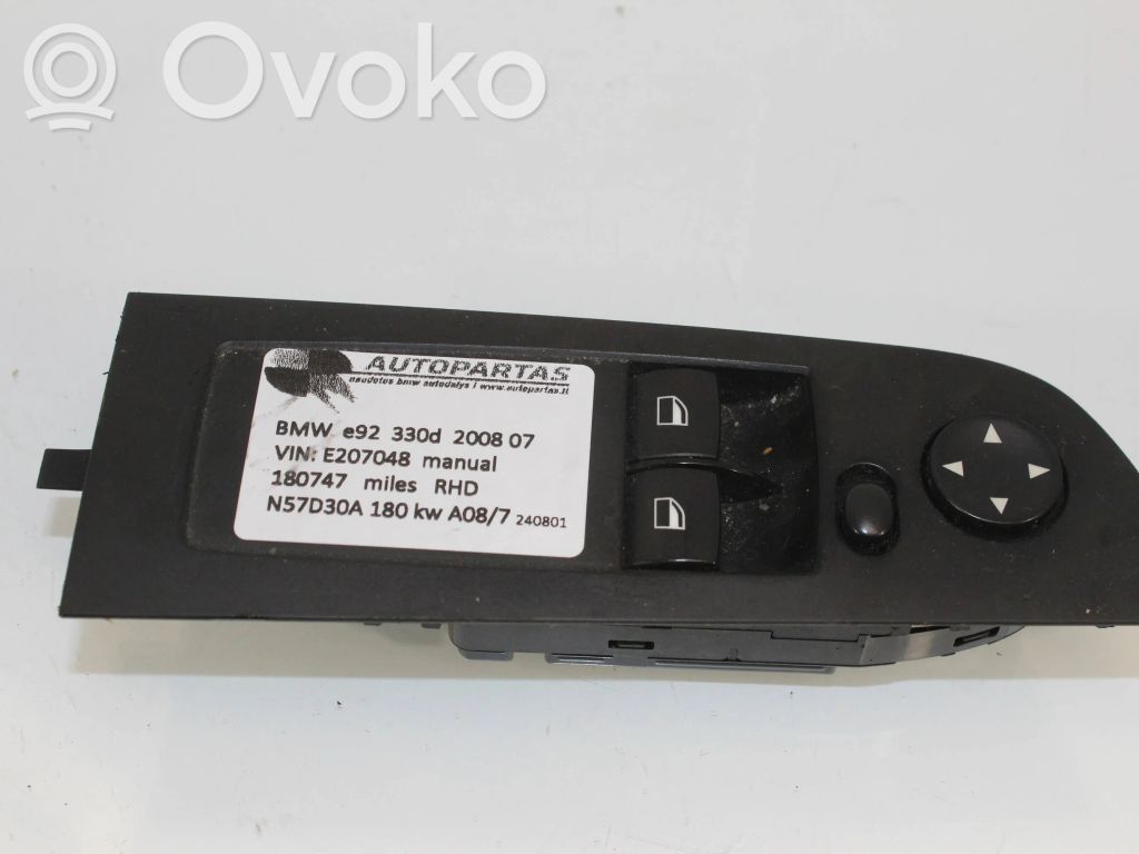 BMW 3 E92 E93 Electric window control switch 