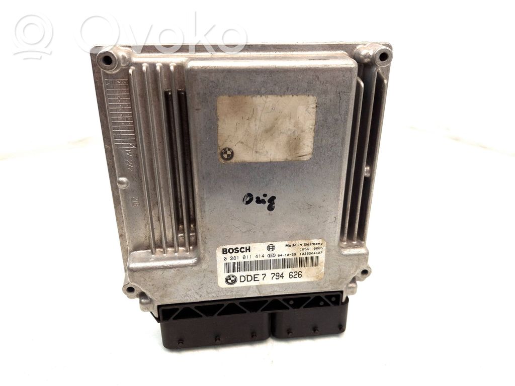 Engine control unit/module   7794626,1039S04407,0281011414