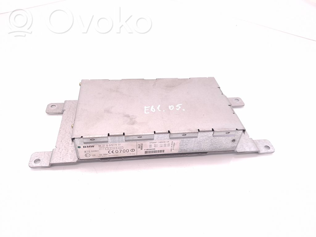BMW 5 E60 E61 Bluetooth control unit module 