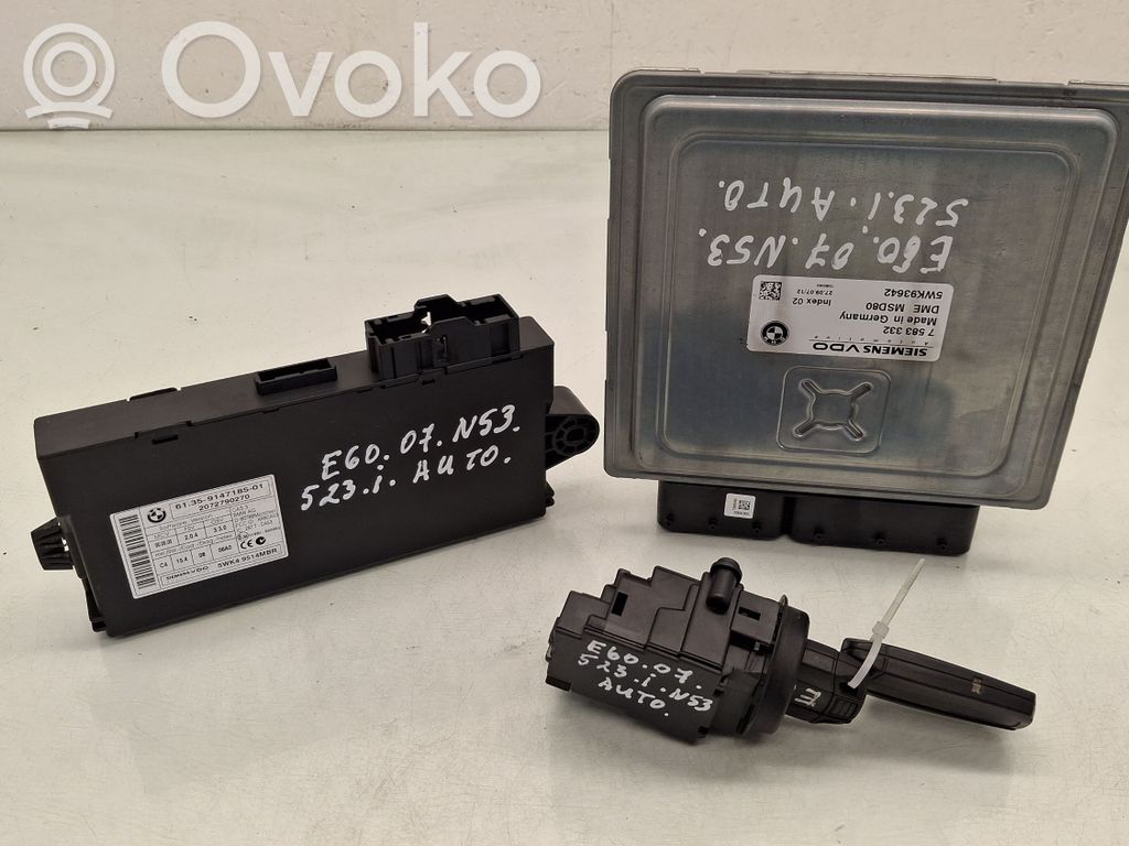 BMW 5 E60 E61 Užvedimo komplektas 