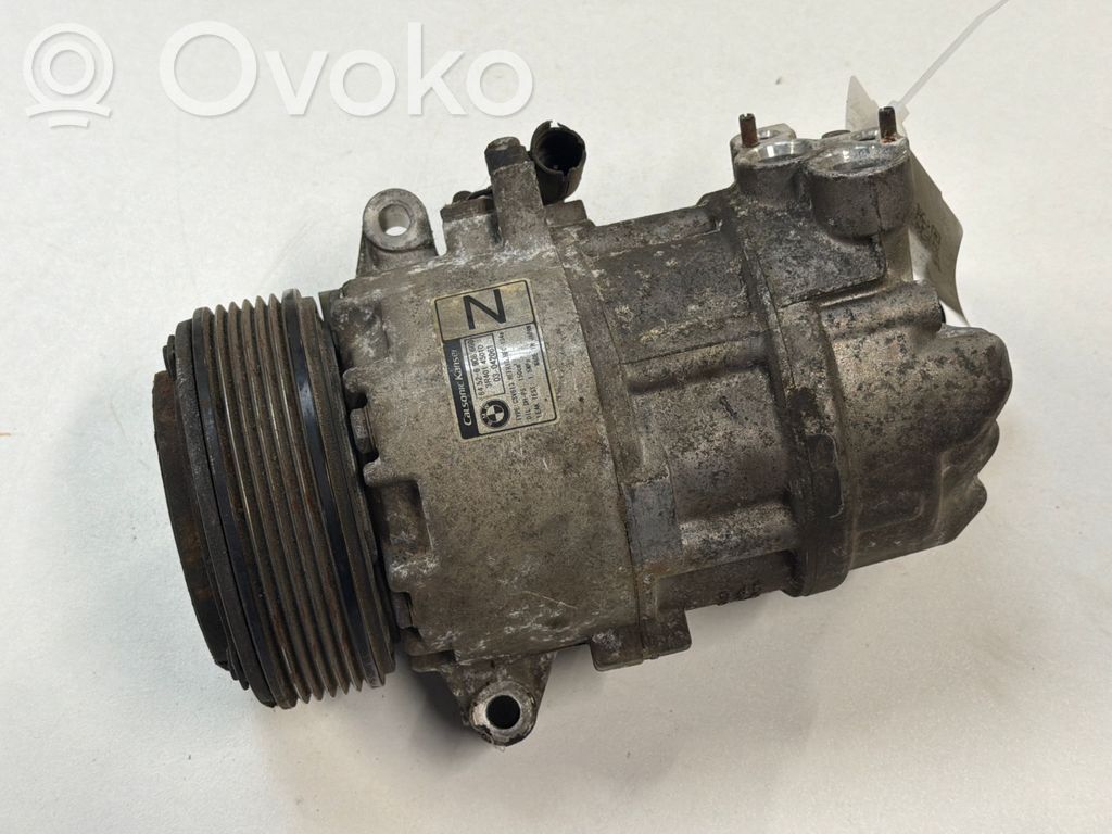 BMW 3 E46 Ilmastointilaitteen kompressorin pumppu (A/C) 