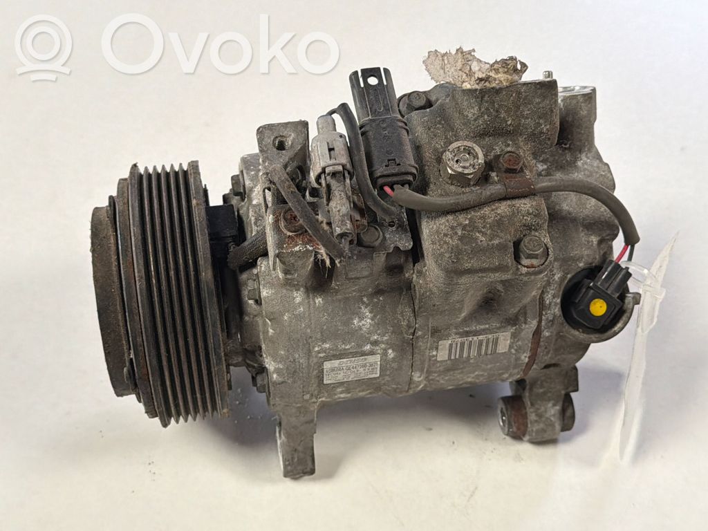 BMW 3 E92 E93 Ilmastointilaitteen kompressorin pumppu (A/C) 